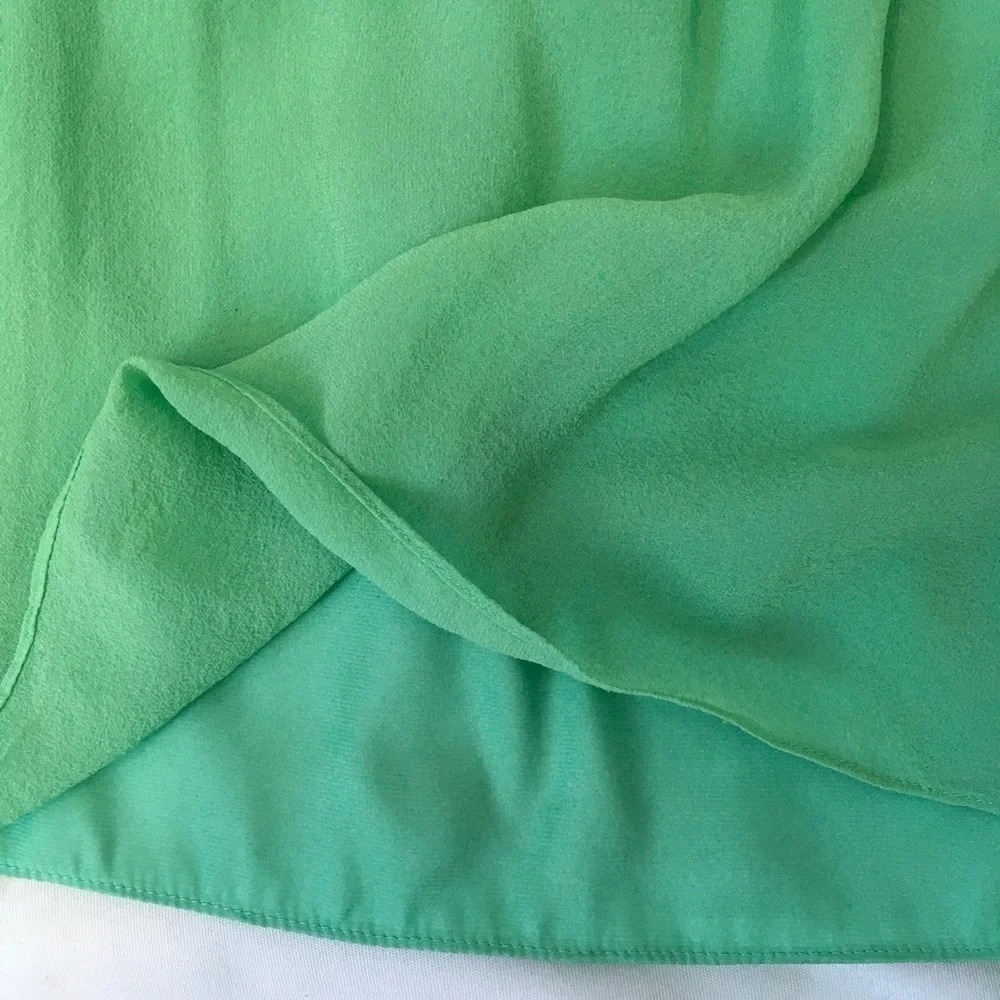 BCBGMAXAZRIA Mint Green Strapless Beaded Dress - Picture 7 of 8